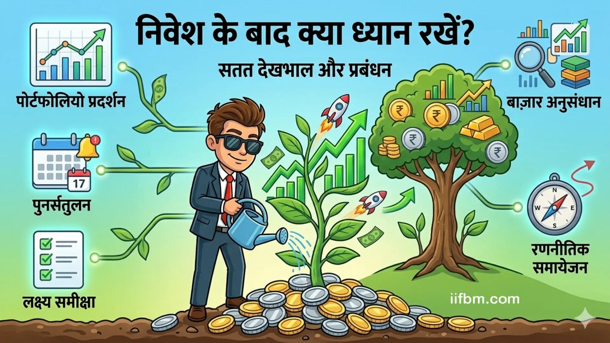 निवेश के बाद कौन सी बातों का ख्याल&nbsp;रखें?