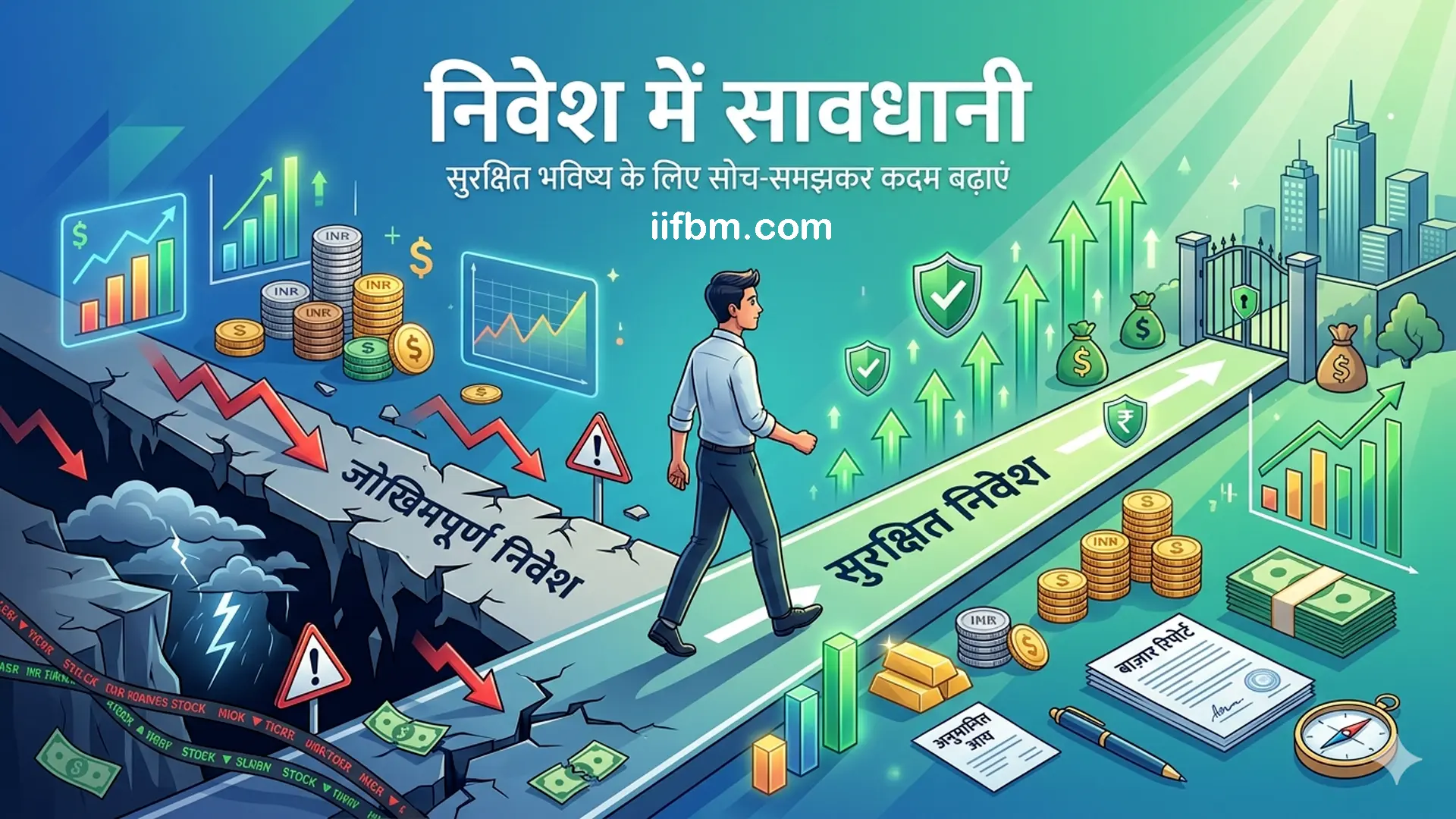 cautions before investing, vivesh me savdhani