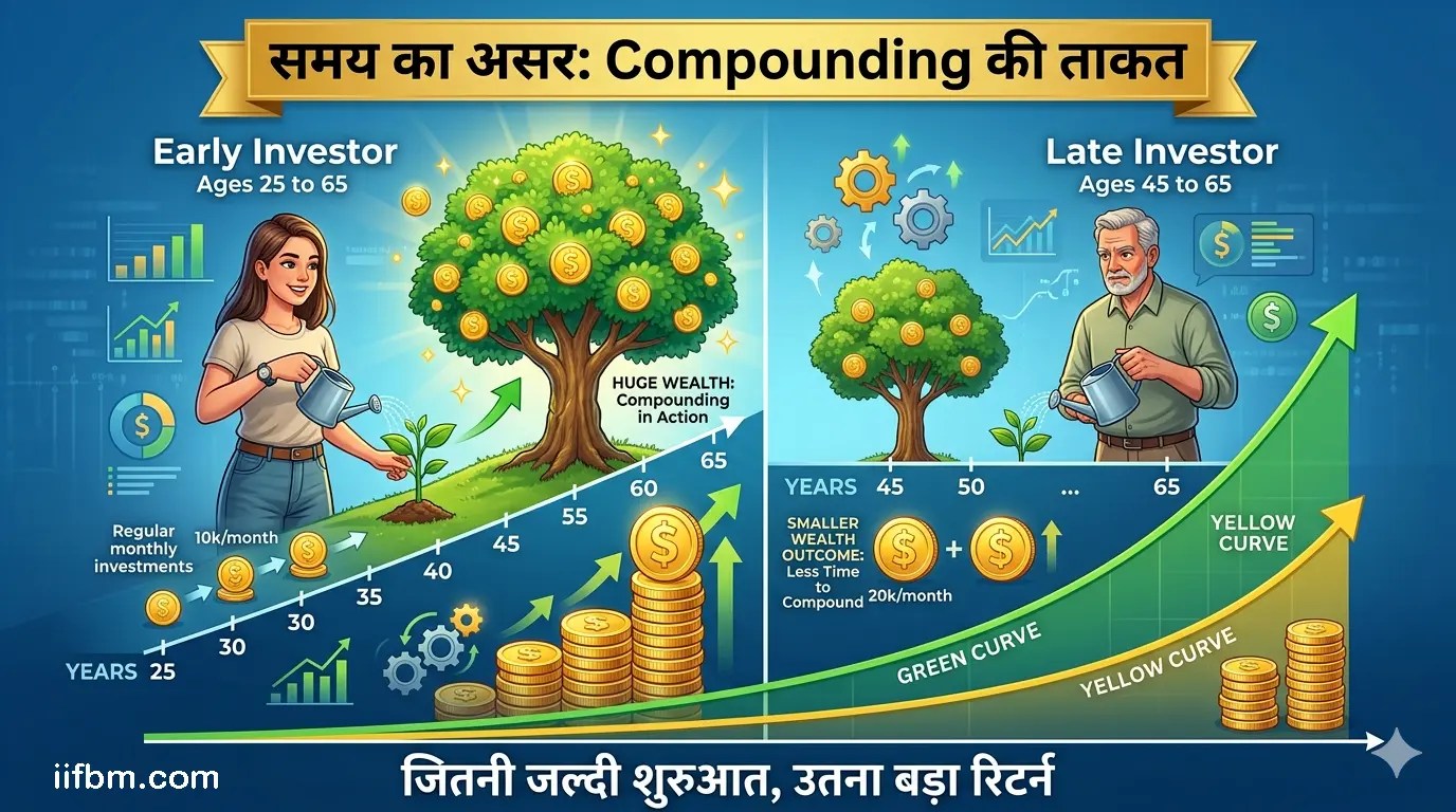 time and compounding effect on return