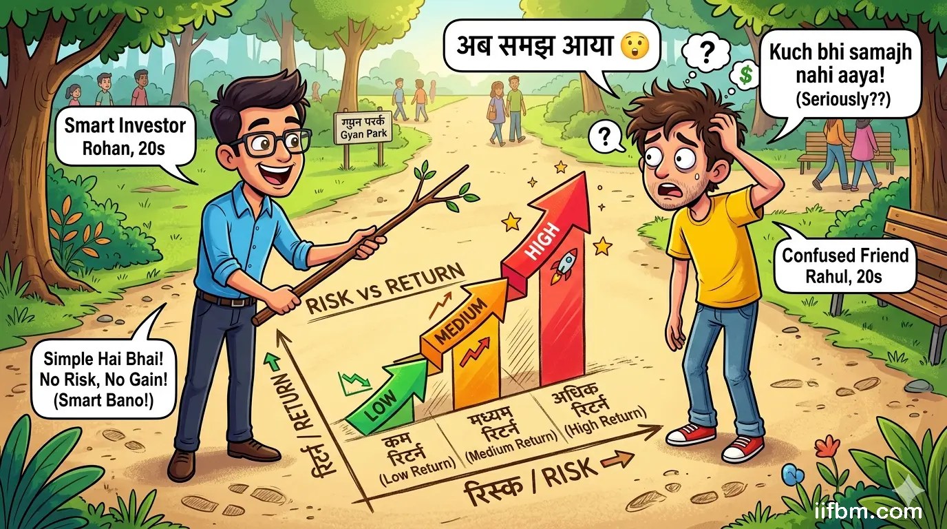 understanding ris vs return in investing with a story