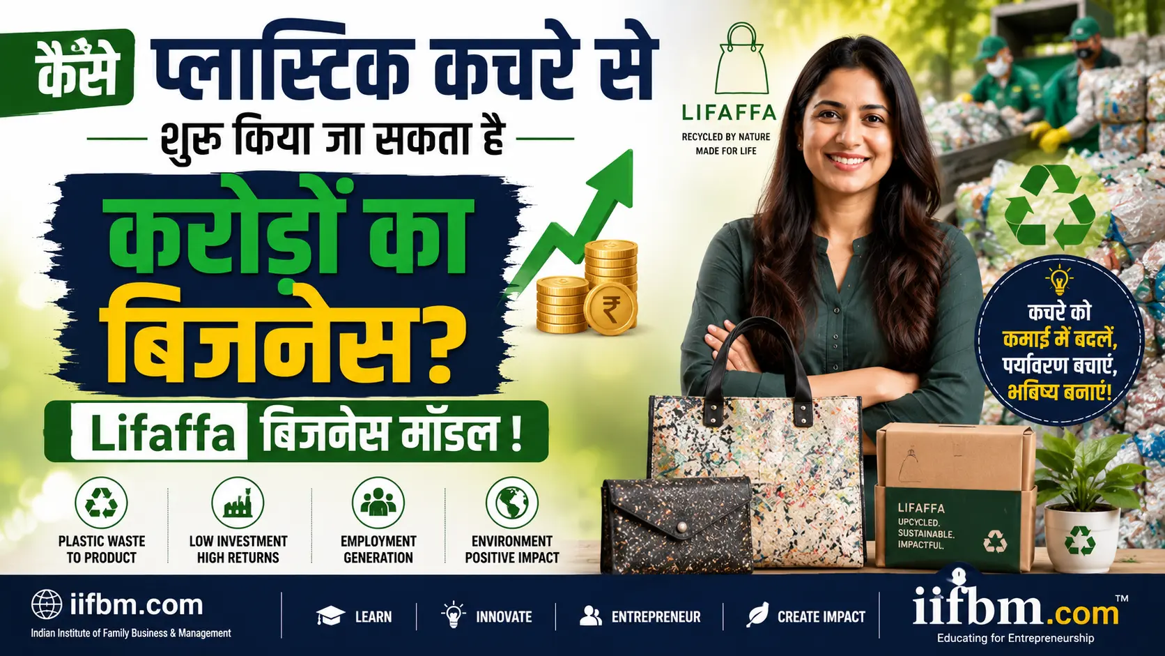 कैसे प्लास्टिक कचरे से शुरू किया जा सकता है करोड़ों का बिजनेस? जानिए Lifaffa मॉडल से प्रेरित एक सफल बिजनेस आइडिया